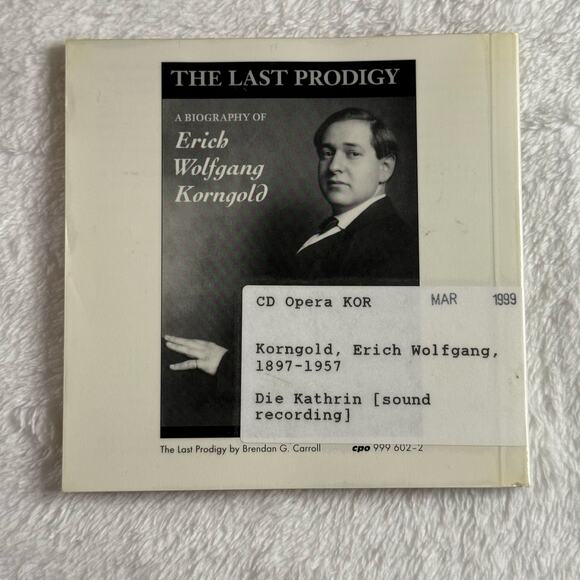 Erich Wolfgang Korngold – Die Kathrin 3CD Opera Set Martyn Brabbins BBC cpo 1998 - Picture 5 of 9